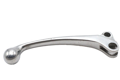 V-Twin Polished Hand Lever with Ball End for Harley Davidson FL 1941-1950, Part Number 1M273