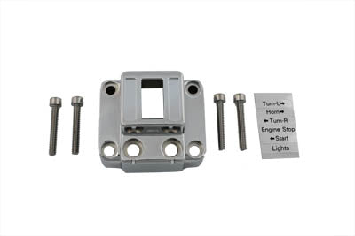 V-Twin Handlebar Control Switch Housing Chrome for Harley Davidson FL & FX 1973-1981