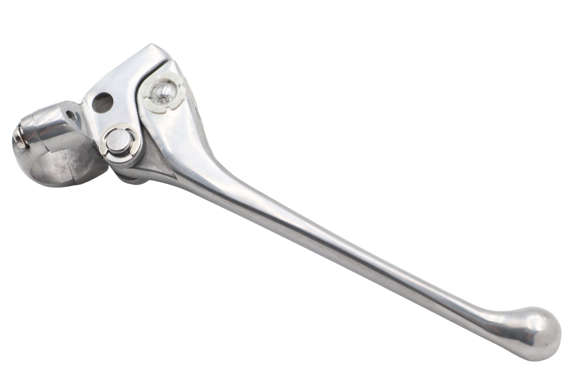 V-Twin Clutch Hand Lever Assembly Polished for Harley Davidson K and XL Models