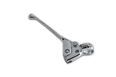 V-Twin Chrome Clutch Hand Lever Assembly for Harley Davidson FL and FX Models, Part 19035