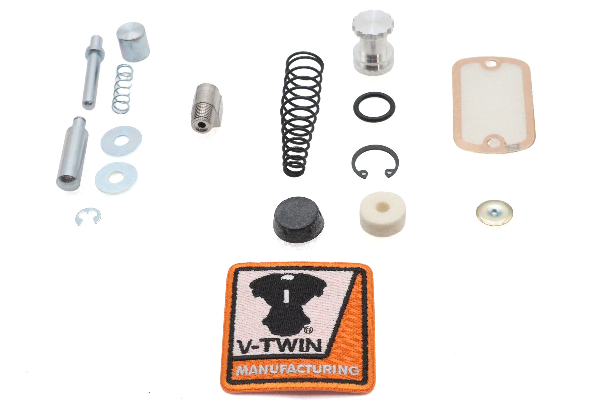 V-Twin Handlebar Master Cylinder Rebuild Kit for Harley Davidson FL Models