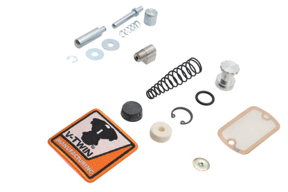 V-Twin Handlebar Master Cylinder Rebuild Kit for Harley Davidson FL Models