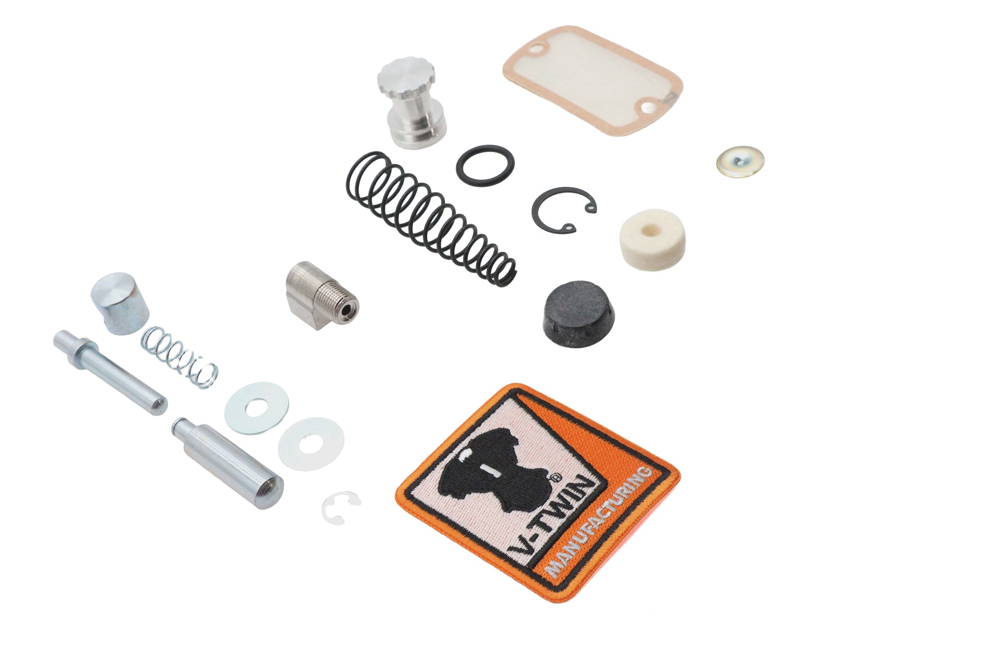 V-Twin Handlebar Master Cylinder Rebuild Kit for Harley Davidson FL Models
