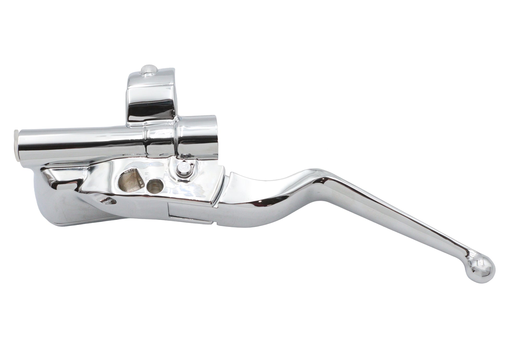V-Twin Handlebar Master Cylinder 1/2 Inch Bore Chrome for Harley Davidson XL (2004-2006)