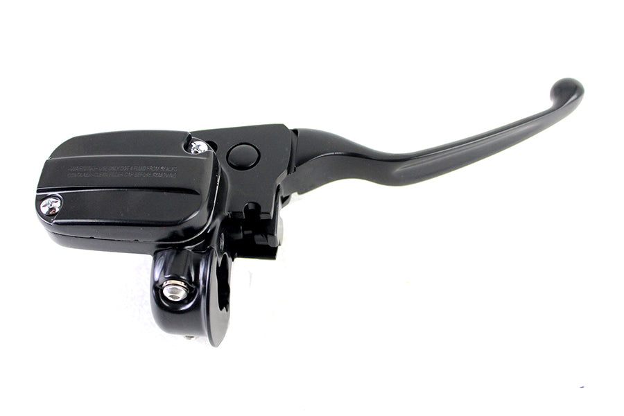V-Twin Handlebar Master Cylinder Assembly for Harley Davidson FLT (2008-2013) - Black Part #63823B