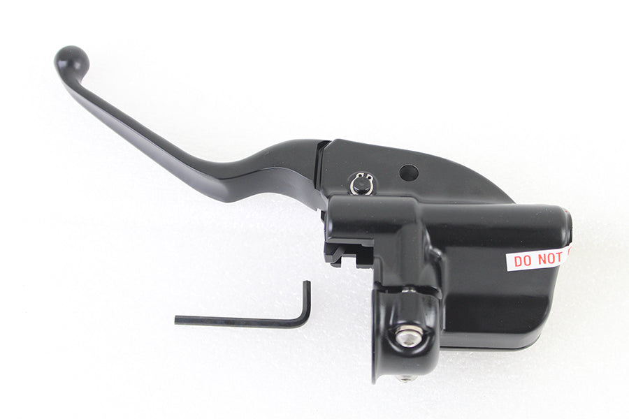 V-Twin Handlebar Master Cylinder Assembly in Black for Harley Davidson FXST