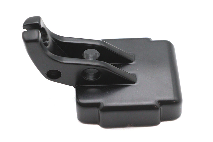 V-Twin Clutch Hand Lever Mount Black for Harley Davidson FL and FX Models (Part #70568D)
