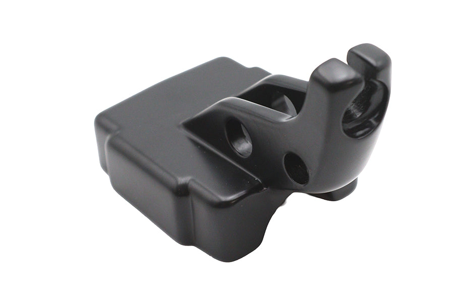 V-Twin Clutch Hand Lever Mount Black for Harley Davidson FL and FX Models (Part #70568D)