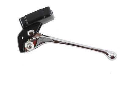 V-Twin Clutch Lever Assembly Black for Harley Davidson FL and FX Models - Part 70569D
