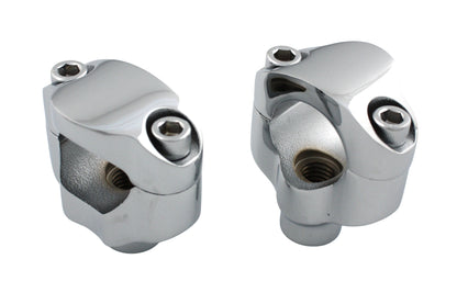 V-Twin 1-1/4 inch Riser Kit Chrome for Harley Davidson FXST (2007-2016)