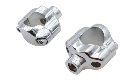 V-Twin 1-1/4 inch Riser Kit Chrome for Harley Davidson FXST (2007-2016)