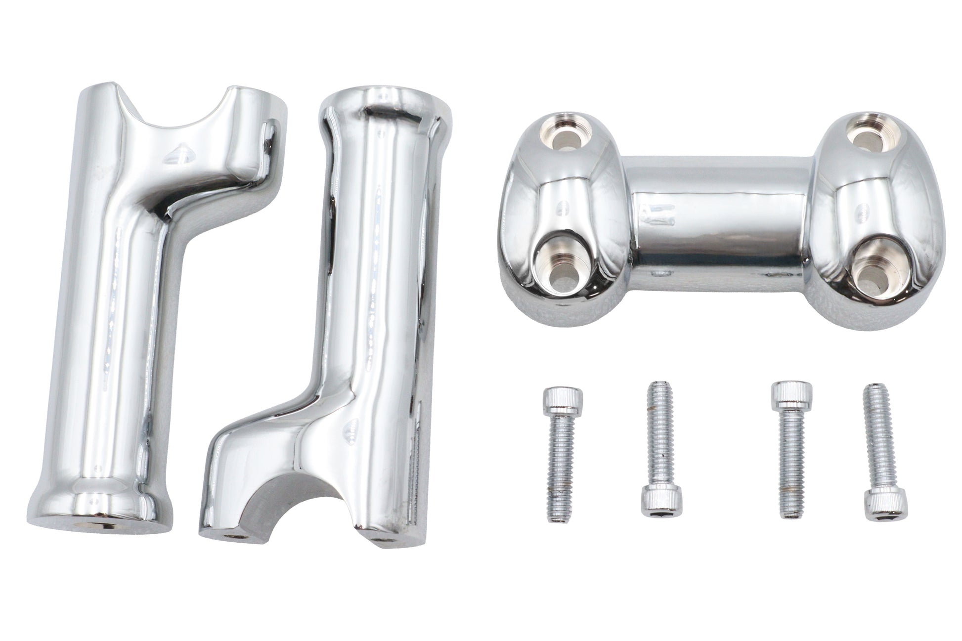 V-Twin 76831 5 inch Fat Riser Set for Harley Davidson FXDF Models