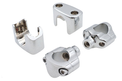V-Twin 1-1/4 inch Shorty Riser Set for Harley Davidson FXDWG Models