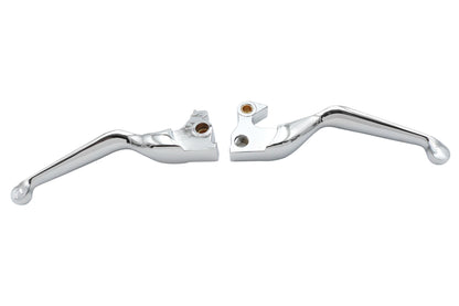 MCM Chrome Hand Lever Set for Harley Davidson XL (2014-2016)