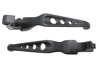 MCM Black Drilled Hand Lever Set for Harley Davidson XL - Part 053549