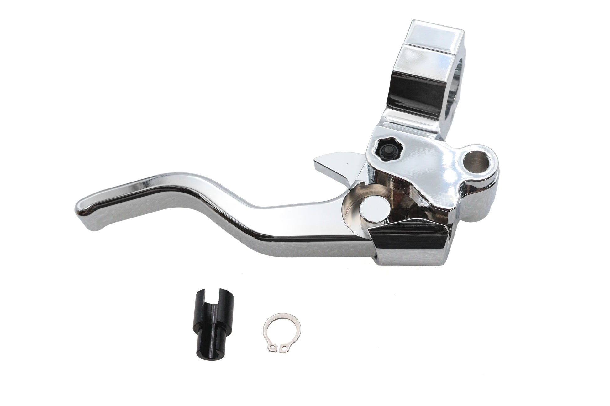 V-Twin Tamer Clutch Lever Assembly Chrome for Harley Davidson XL and FXD Models - Part 78869