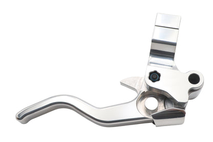 V-Twin Tamer Clutch Lever Assembly Polished for Harley Davidson XL and FXD Models