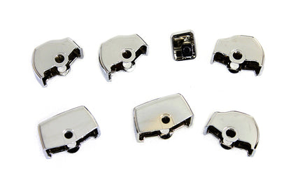 V-Twin Handlebar Switch Cap Set Chrome for Harley Davidson XL (Part #78016)