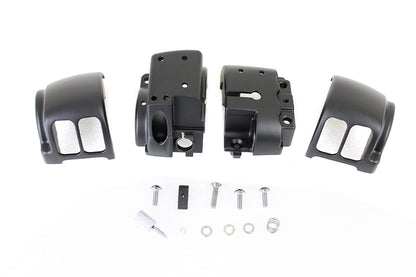 V-Twin Handlebar Control Switch Housing Kit for Harley Davidson FLST and FXST (Part #78015B)