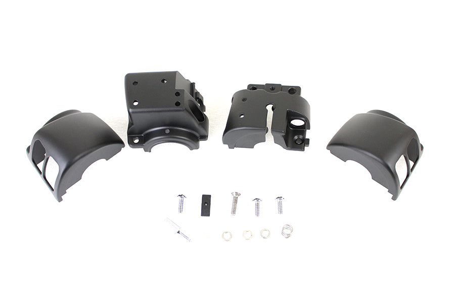V-Twin Handlebar Control Switch Housing Kit for Harley Davidson FLST and FXST (Part #78015B)