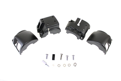 V-Twin Handlebar Control Switch Housing Kit for Harley Davidson FLST and FXST (Part #78015B)