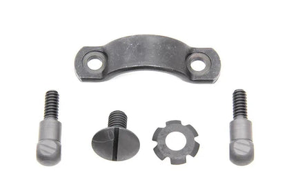 V-Twin Parkerized Brake Hand Lever Screw Kit for Harley Davidson EL & U Models by V-Twin