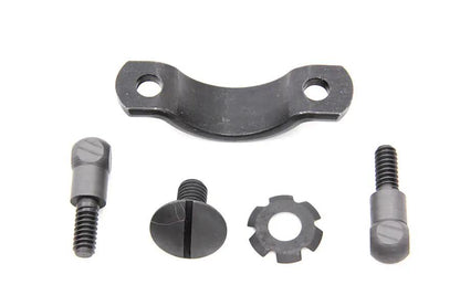 V-Twin Parkerized Brake Hand Lever Screw Kit for Harley Davidson EL & U Models by V-Twin