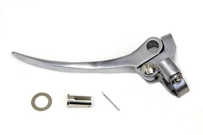 V-Twin Polished Hand Lever Assembly for Harley Davidson FL and UL Models (Part No. 07-0519BVT) by V-Twin