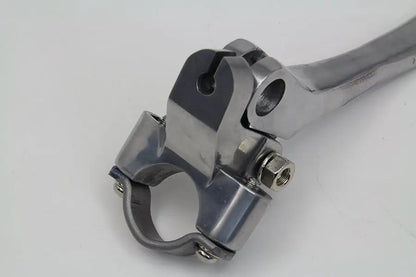 V-Twin Polished Hand Lever Assembly for Harley Davidson FL and UL Models (Part No. 07-0519BVT) by V-Twin