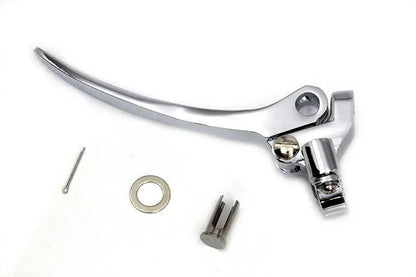 V-Twin Chrome Replica Brake Hand Lever Assembly for Harley Davidson FL & EL Models by V-Twin