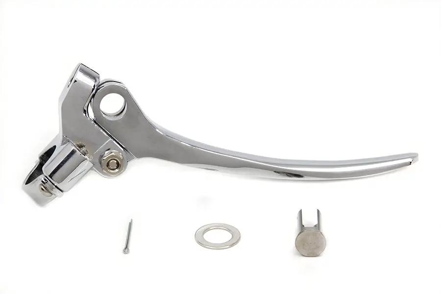 V-Twin Chrome Replica Brake Hand Lever Assembly for Harley Davidson FL & EL Models by V-Twin