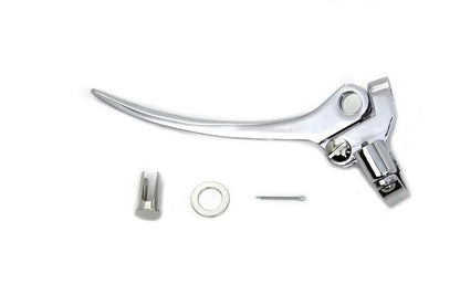 V-Twin Chrome Clutch/Brake Hand Lever Assembly for Harley Davidson FL Models - Part 07-0518 by V-Twin