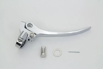 V-Twin Chrome Clutch/Brake Hand Lever Assembly for Harley Davidson FL Models - Part 07-0518 by V-Twin