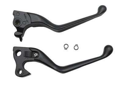 V-Twin Wide Hand Lever Kit Black for Harley Davidson XL (2014-2022) by V-Twin