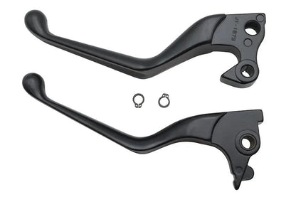 V-Twin Wide Hand Lever Kit Black for Harley Davidson XL (2014-2022) by V-Twin