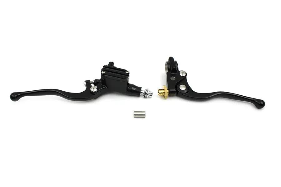 Ultima Vintage Control Kit Black with Clutch and Brake for 1 Inch Handlebars – Part 62330B by Ultima