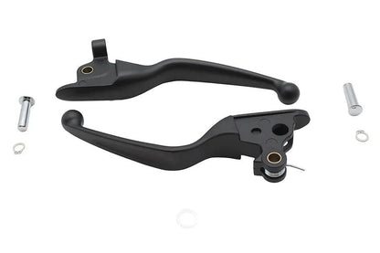 V-Twin Wide Hand Lever Set for Harley Davidson - Model 79061B by V-Twin