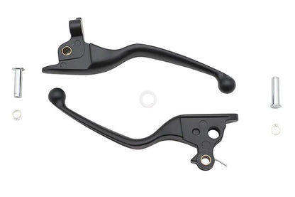 V-Twin Wide Hand Lever Set for Harley Davidson - Model 79061B by V-Twin