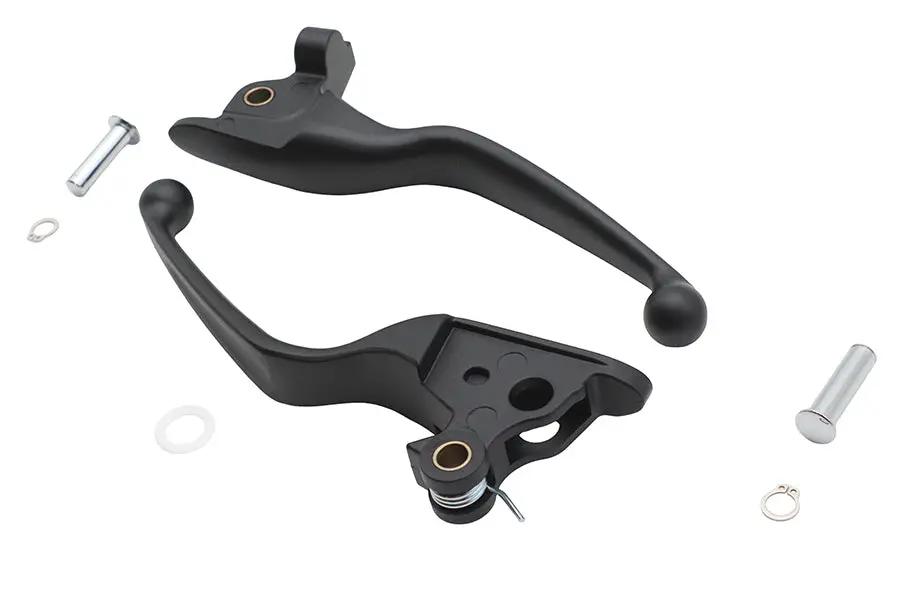 V-Twin Wide Hand Lever Set for Harley Davidson - Model 79061B by V-Twin