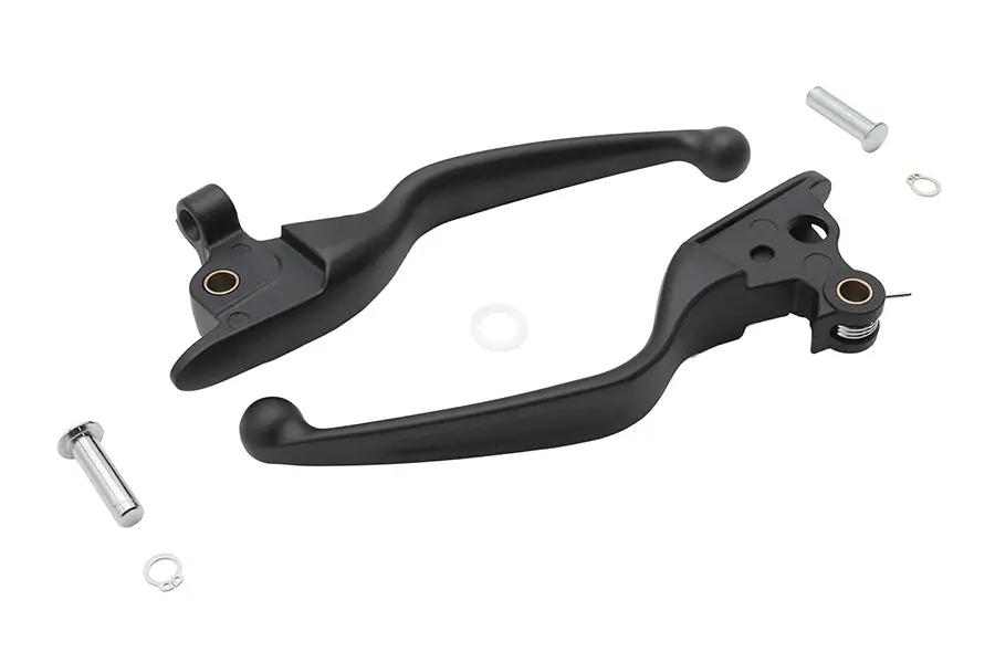 V-Twin Wide Hand Lever Set for Harley Davidson - Model 79061B by V-Twin