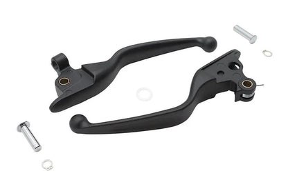 V-Twin Wide Hand Lever Set for Harley Davidson - Model 79061B by V-Twin