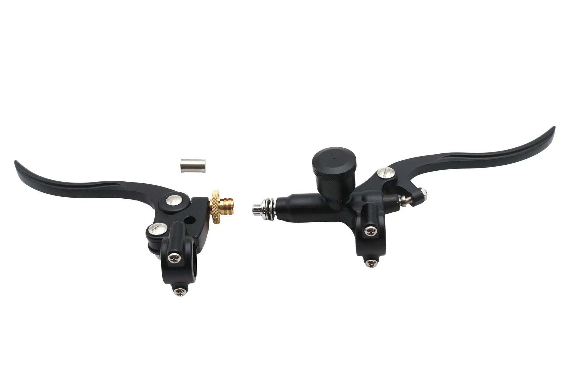 Ultima Hand Control Kit Black - Model 78571B with Clutch and Brake for 1-inch Handlebars by Ultima