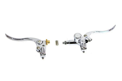 Ultima Hand Control Kit Chrome with 1 Inch Handlebar Fitment - Part 78571 by Ultima