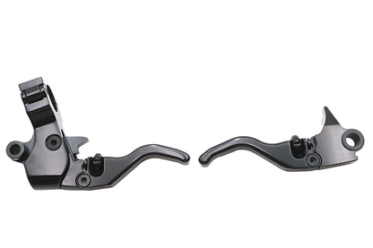 V-Twin Tamer E-Z Finger Lever Control Set Black 78992B