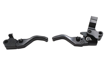 V-Twin Tamer E-Z Finger Lever Control Set Black 78992B