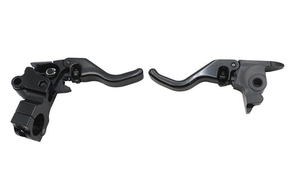 V-Twin Tamer E-Z Finger Lever Control Set Black 79097B