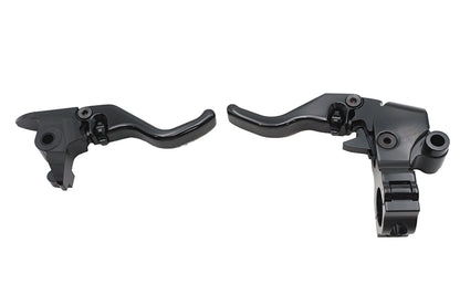 V-Twin Tamer E-Z Finger Lever Control Set Black 79097B