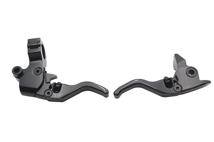 V-Twin Tamer E-Z Finger Black Lever Control Set 79098B