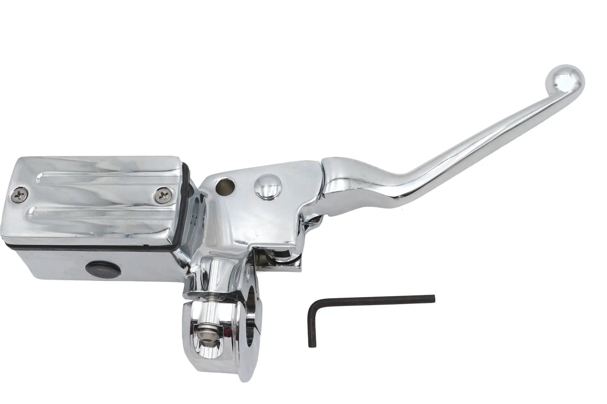 V-Twin Handlebar Master Cylinder Assembly 5/8 Inch Bore for Harley Davidson by V-Twin