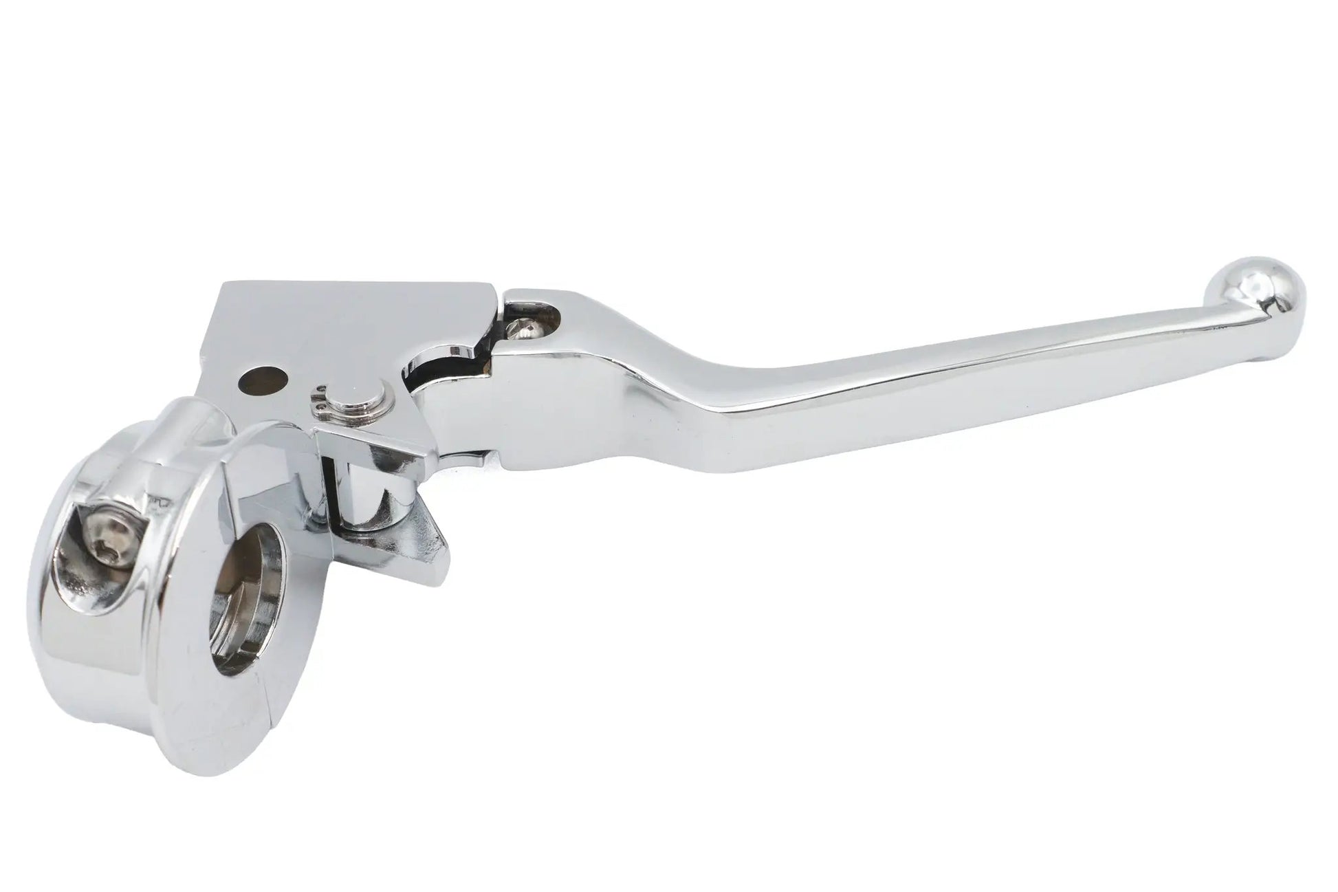 V-Twin Chrome Clutch Hand Lever Assembly for Harley Davidson XL (1982-1991) by V-Twin